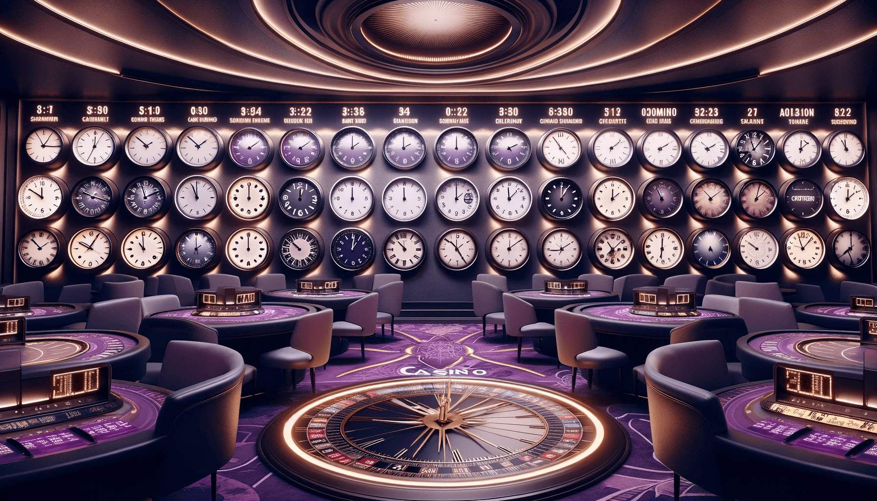 L'impact des fuseaux horaires sur le trafic des casinos en direct image