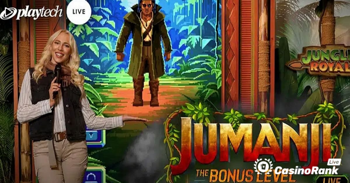 Playtech Presents New Live Casino Game Jumanji The Bonus Level